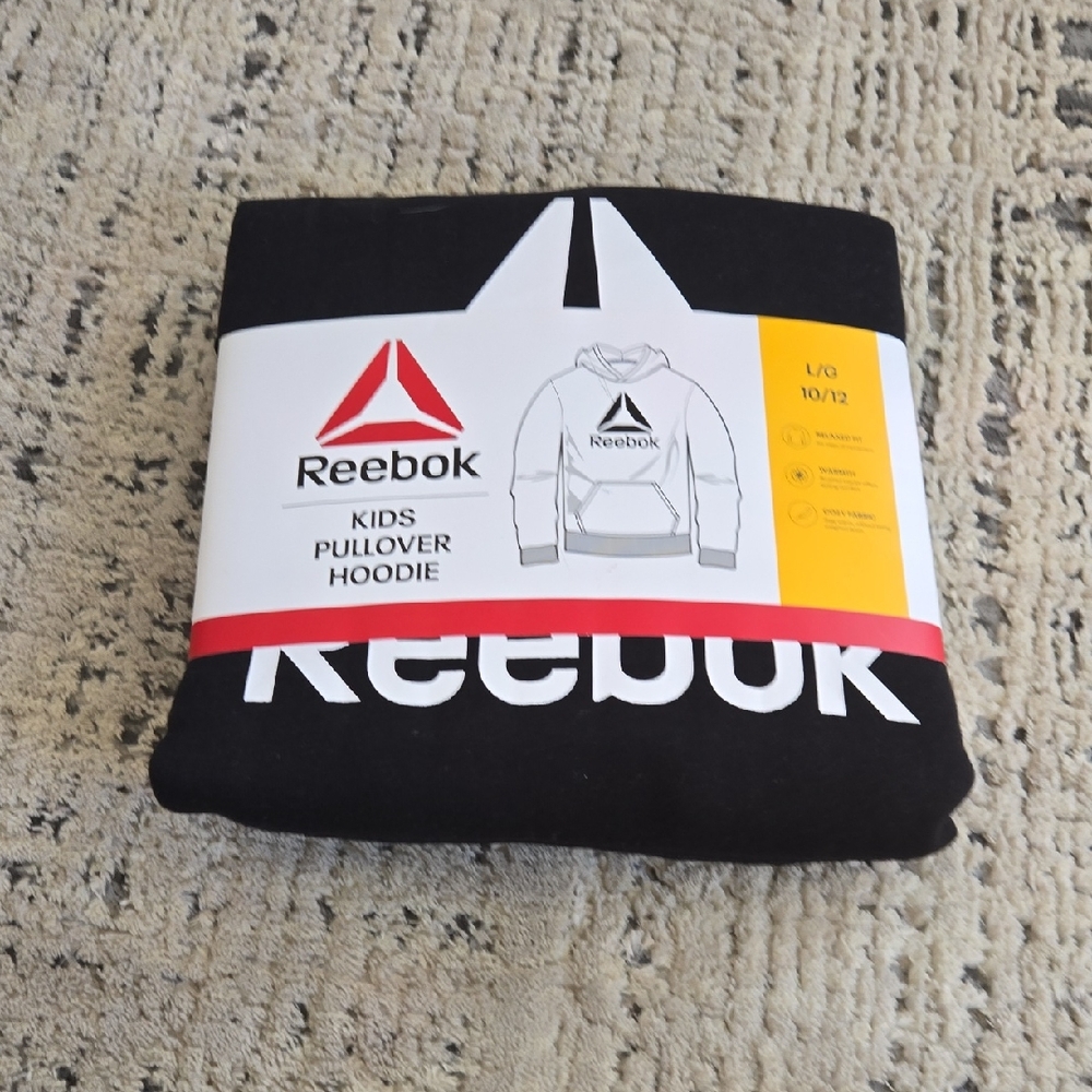 Reebok Youth Black Hoodie